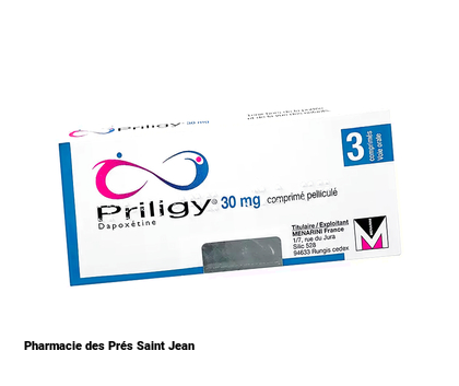 Acheter priligy générique sans ordonnance